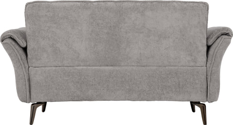 AMALFI 2 SEATER SOFA - GREY FABRIC