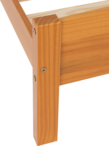 AMBER 4'6" BED - ANTIQUE PINE