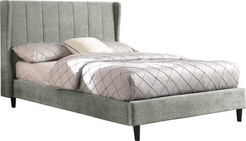 AMELIA 4'6" BED - DARK GREY FABRIC