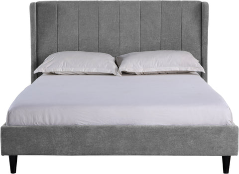 AMELIA 5' BED - DARK GREY FABRIC