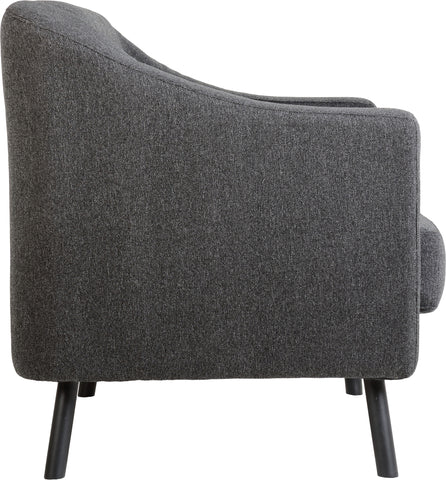 ASHLEY 2 SEATER SOFA - DARK GREY FABRIC