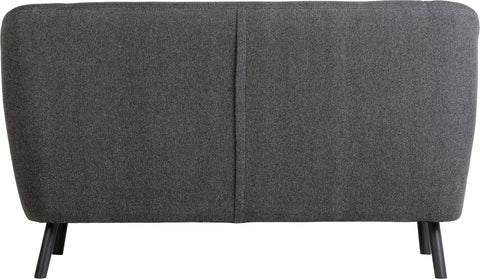 ASHLEY 2 SEATER SOFA - DARK GREY FABRIC