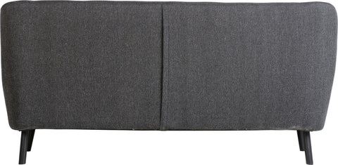 ASHLEY 3 SEATER SOFA - DARK GREY FABRIC