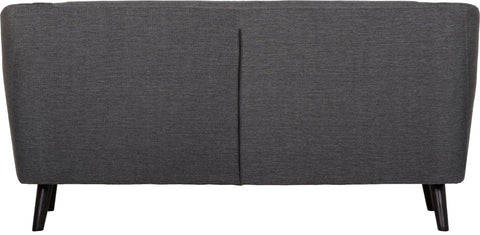 ASHLEY 3 SEATER SOFA - DARK GREY FABRIC