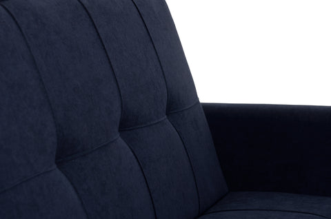 ASTORIA SOFA BED - NAVY BLUE FABRIC